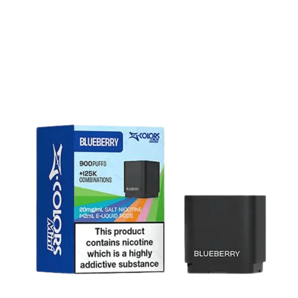 Z labs Z Colors Mini Prefilled Pods - Eliquid Base - Blueberry