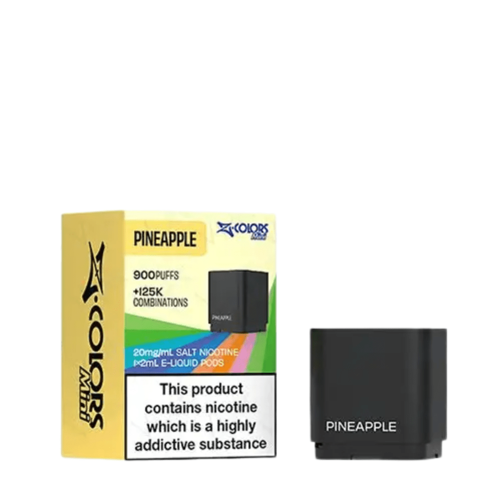 Z labs Z Colors Mini Prefilled Pods - Eliquid Base - Pineapple
