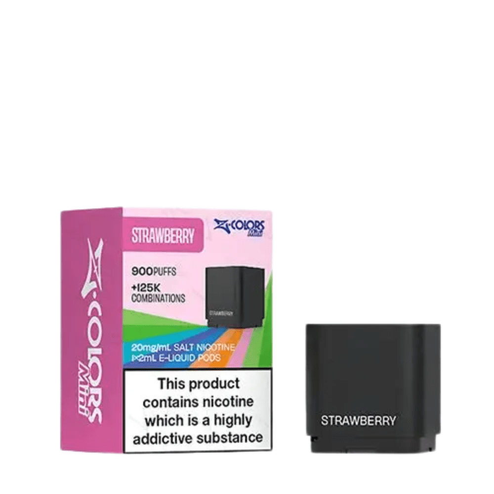 Z labs Z Colors Mini Prefilled Pods - Eliquid Base - Strawberry