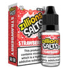 Zillion Salts 10ml Nic Salt E - Liquid - Pack of 5 - Eliquid Base - Strawberry