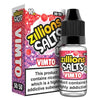 Zillion Salts 10ml Nic Salt E - Liquid - Pack of 5 - Eliquid Base - Vimto