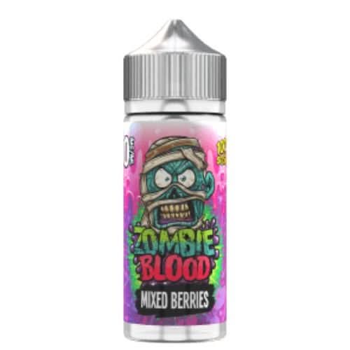 ZOMBIE BLOOD SHORTFILLS 100ML  - Mixed Berries