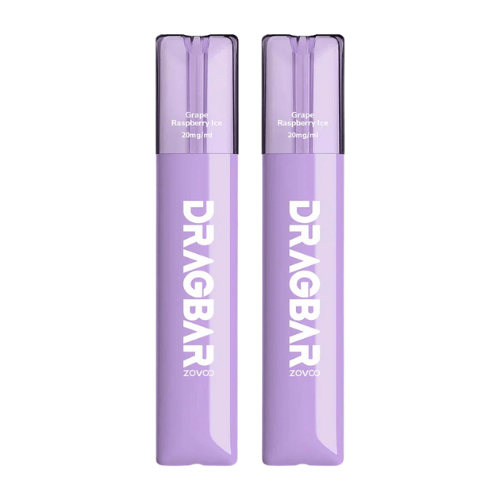 ZoVoo Drag Bar 700 Disposable Vape Device - Eliquid Base - Grape Raspberry Ice