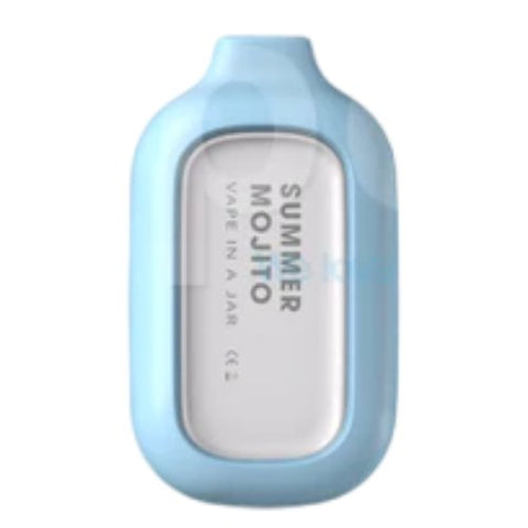 0% - Insta Bar 5000 Disposable Vape Pod Device | NO NICOTINE - Eliquid Base-Summer Mojito