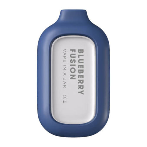 0% - Insta Bar 5000 Disposable Vape Pod Device | NO NICOTINE - Eliquid Base-Blueberry Fusion