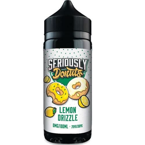 Seriously Donuts Shortfill 100ml E-Liquid - Lemon Drizzle