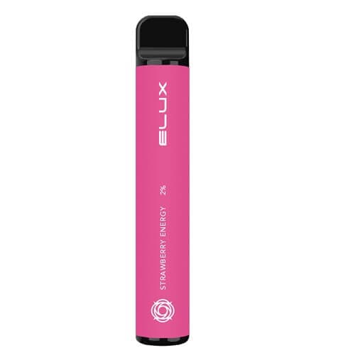 Elux Bar 600 Puffs Disposable Vape Device - Strawberry Energy