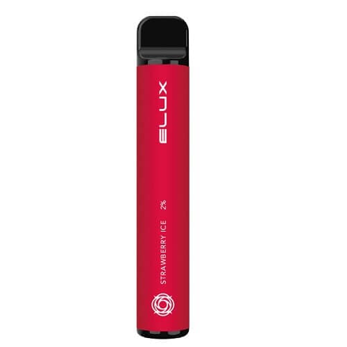 Elux Bar 600 Puffs Disposable Vape Device - Strawberry Ice