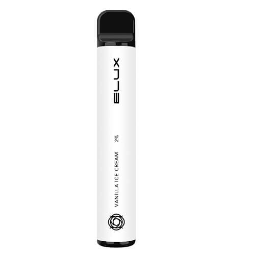 Elux Bar 600 Puffs Disposable Vape Device - Vanilla Ice Cream