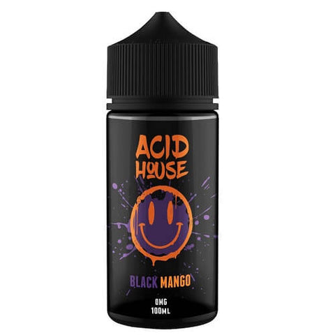 Acid House Shortfill 100ml E-Liquid - Eliquid Base-Black Mango
