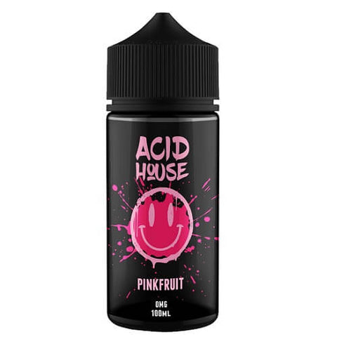 Acid House Shortfill 100ml E-Liquid - Eliquid Base-Pink Fruit