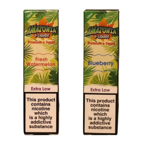 Amazonia 10ml E-Liquid 50/50 | All Flavours - Pack of 10 - Eliquid Base-Cola Slush