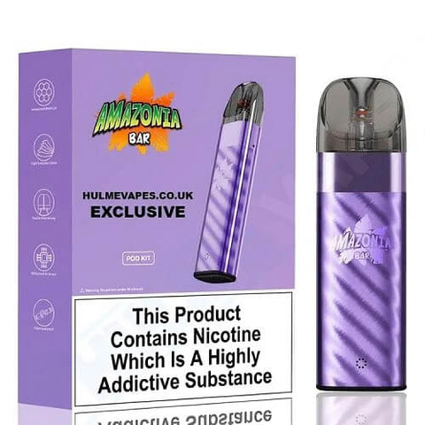 Amazonia Bar Vape Kit - Eliquid Base-Purple