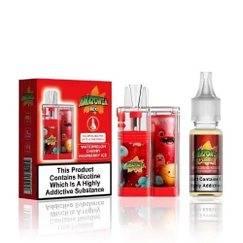 Amazonia Box Refillable Disposable Vape Kit - Eliquid Base-Watermelon Cherry Raspberry Ice