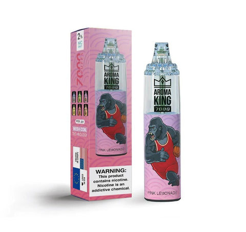 Aroma King 7000 Disposable Device 20MG - Eliquid Base-Pink Lemonade