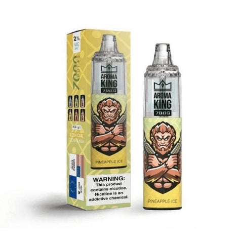 Aroma King 7000 Disposable Device 20MG - Eliquid Base-Pineapple Ice