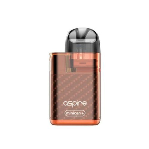 Aspire Minican Plus Pod Kit - Eliquid Base-Semitransparent Orange