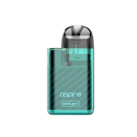 Aspire Minican Plus Pod Kit - Eliquid Base-Semitransparent Green