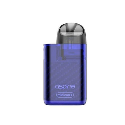 Aspire Minican Plus Pod Kit - Eliquid Base-Semitransparent Blue