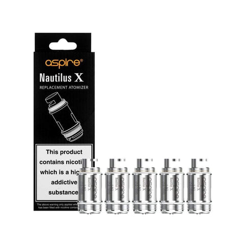 Aspire Nautilus X Coils (Pack of 5) - Eliquid Base