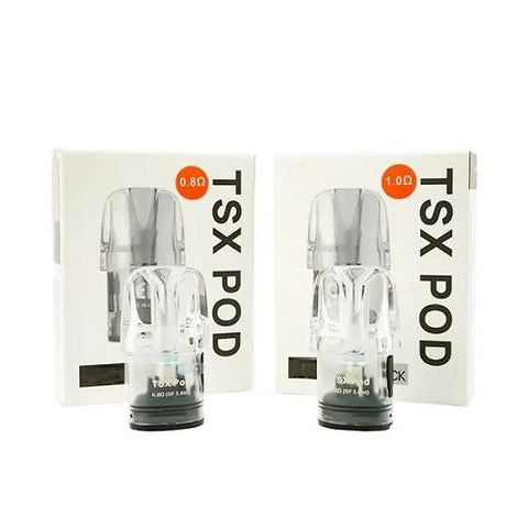 Aspire TSX Replacement Pods - 2 Pack - Eliquid Base-0.8 ohm