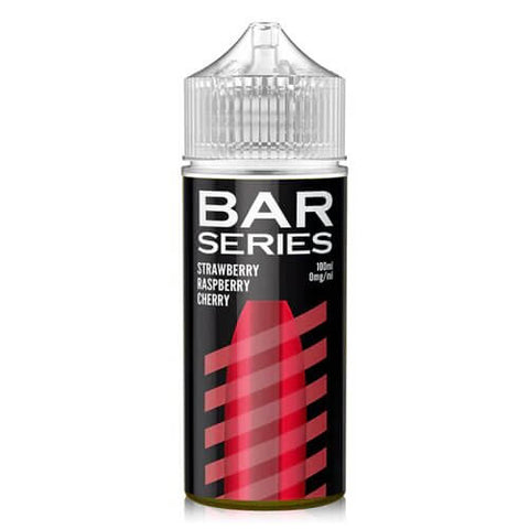Bar Series 5 X 100ML = 500ML E LIQUID 70/30 FULL RANGE - Eliquid Base-Strawberry Raspberry Cherry