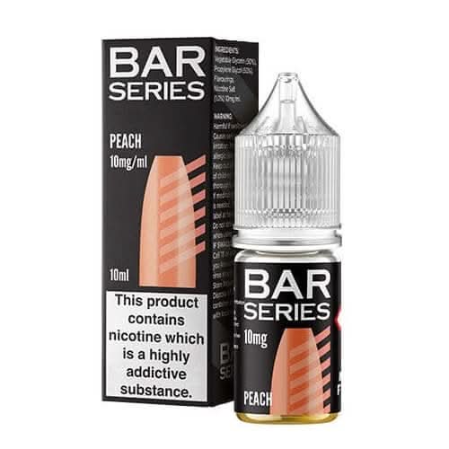 Bar Series Nic Salt 10ml E-Liquid | Pack of 10 - Peach