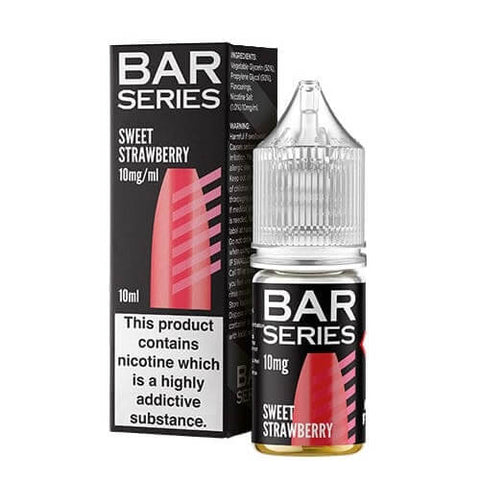 Bar Series Nic Salt 10ml E-Liquid (3x) - Eliquid Base-Sweet Strawberry