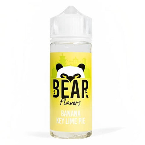 Bear Flavors Shortfill 100ml E Liquid - Eliquid Base-Banana Key lime Pie