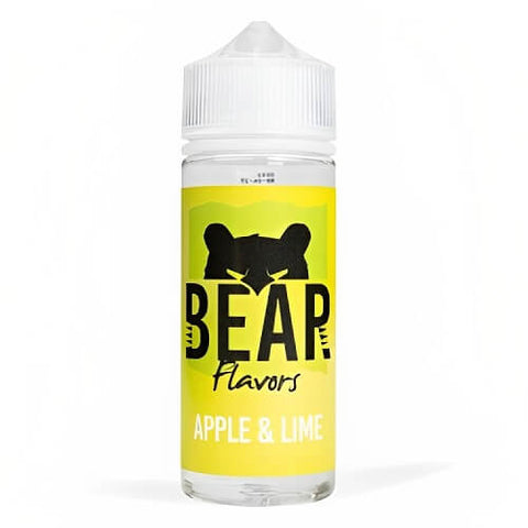 Bear Flavors Shortfill 100ml E Liquid - Eliquid Base-Apple & Lime