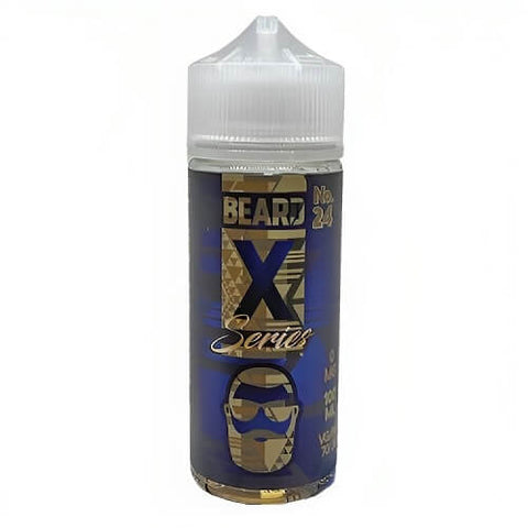 Beard X Series Shortfill 100ml E-Liquid - Eliquid Base-No 24