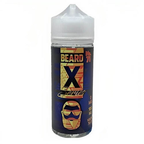 Beard X Series Shortfill 100ml E-Liquid - Eliquid Base-No 71