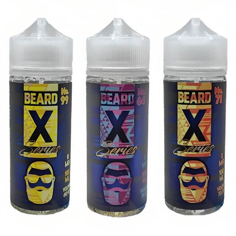 Beard X Series Shortfill 100ml E-Liquid - Eliquid Base-No 00