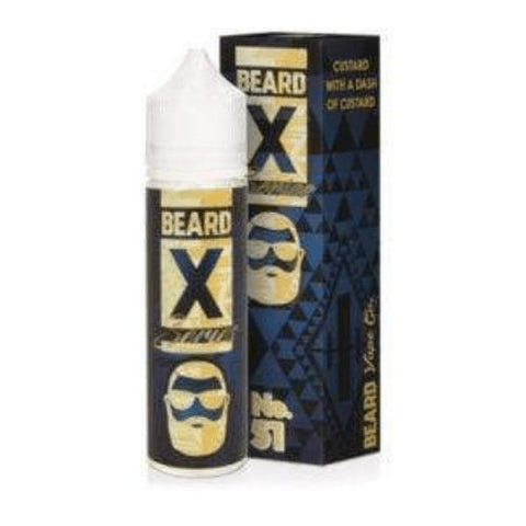 Beard X Series Shortfill E Liquid 50ml - Eliquid Base