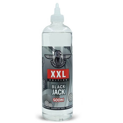 Black Jack Shortfill 500ml E-Liquid by Guardian Vape XXL Edition - Eliquid Base