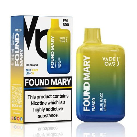 Found Mary FM600 Disposable Vape Pod Device - 20MG