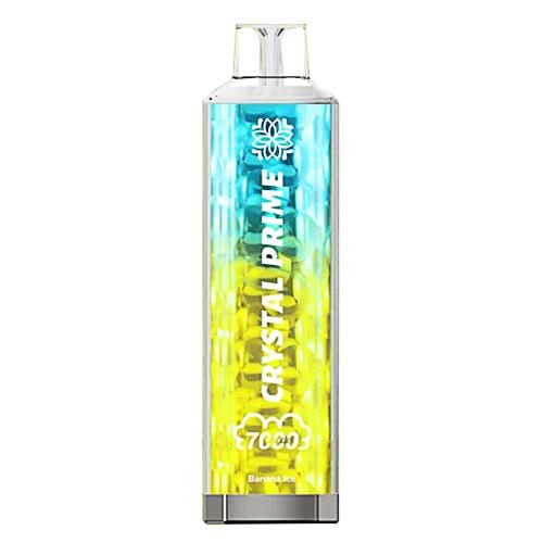 Crystal Prime 7000 Puffs Disposable Vape Device -Banana Ice