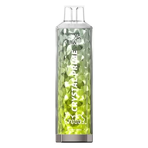 Crystal Prime 7000 Puffs Disposable Vape Device -Lemon Lime