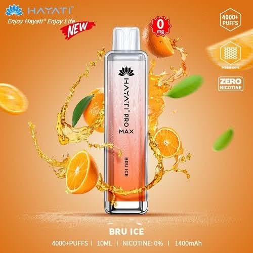 Hayati Pro Max 4000  Disposable -Bru Ice