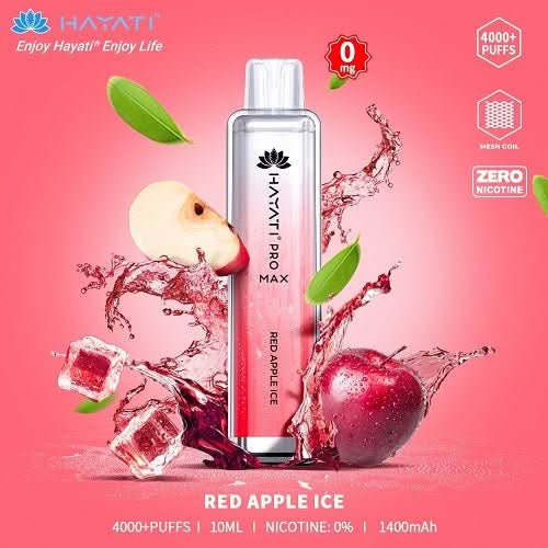 Hayati Pro Max 4000  Disposable -Red Apple Ice