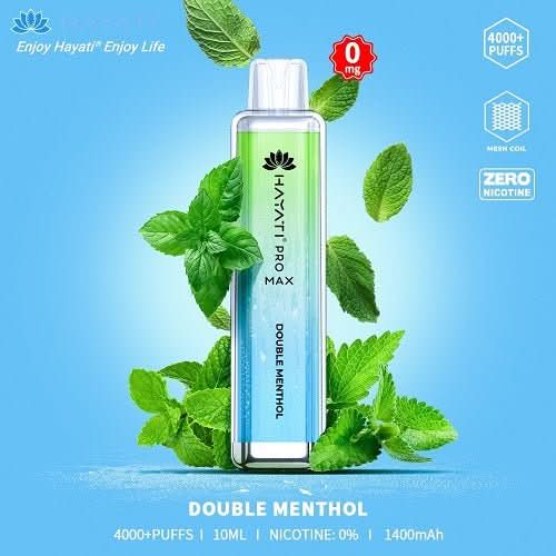 Hayati Pro Max 4000  Disposable -Double Menthol