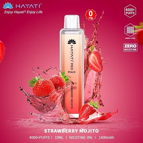Hayati Pro Max 4000  Disposable -Strawberry Mojito