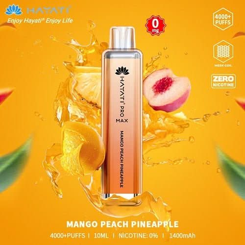 Hayati Pro Max 4000  Disposable -Mango Peach PIneapple