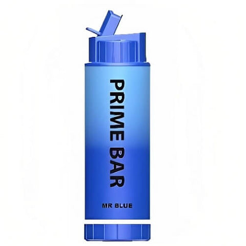 Box of 10 Prime Bar 8000 Disposable Device - Eliquid Base-Mr Blue
