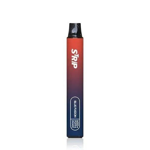Box of 10 SKE Strip Bar 600 Puffs Disposable Vape Pod Device - 20MG - Eliquid Base-Blue Fusion
