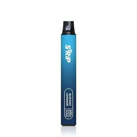 Box of 10 SKE Strip Bar 600 Puffs Disposable Vape Pod Device - 20MG - Eliquid Base-Blue Razz Lemonade
