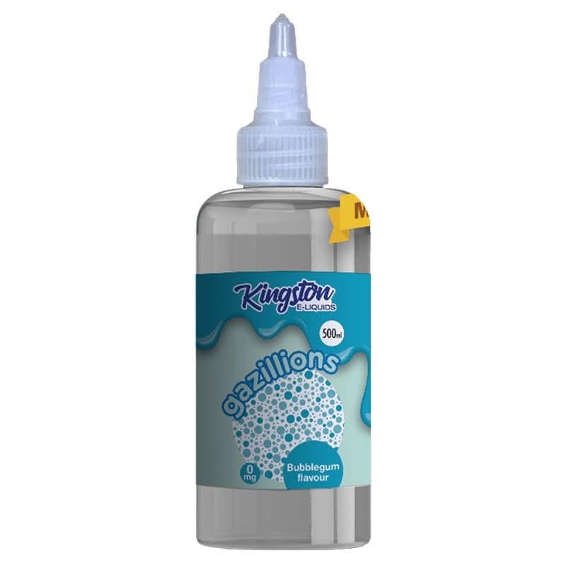 Bubblegum Gazillions E-Liquid By Kingston 500ml