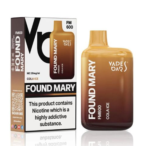 Found Mary FM600 Disposable Vape Pod Device - 20MG
