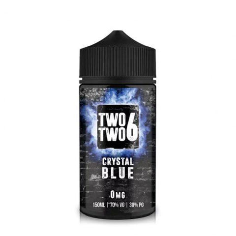 Crystal Blue 150ml E-Liquid By Two Two 6 - Eliquid Base
