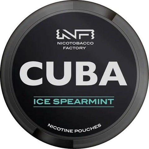 Cuba Nicotine Pouches Nicopods - Pack of 10 - Eliquid Base-Ice Spearmint